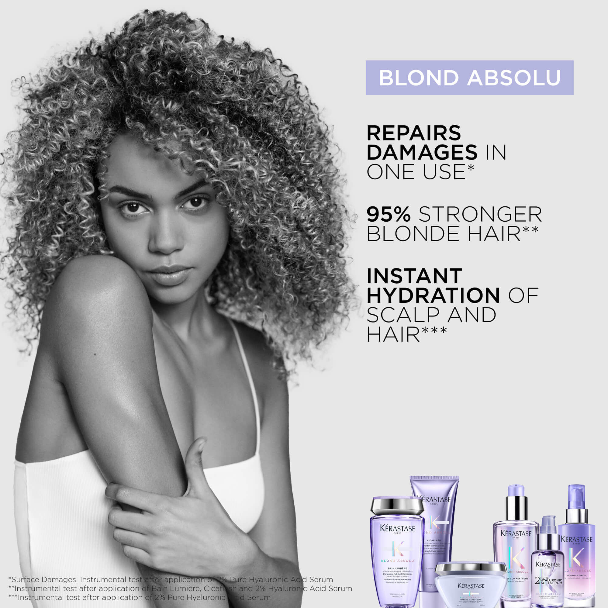 Shampoo Absolu Bain Lumière para el Cabello Rubio | Kérastase