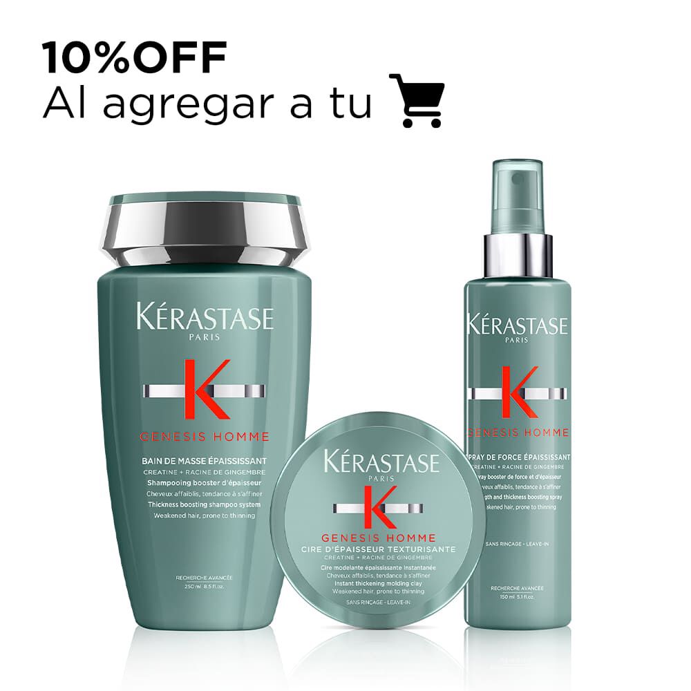 RUTINA TRIO RE-DENSIFICANTE DEL CABELLO PARA HOMBRE
