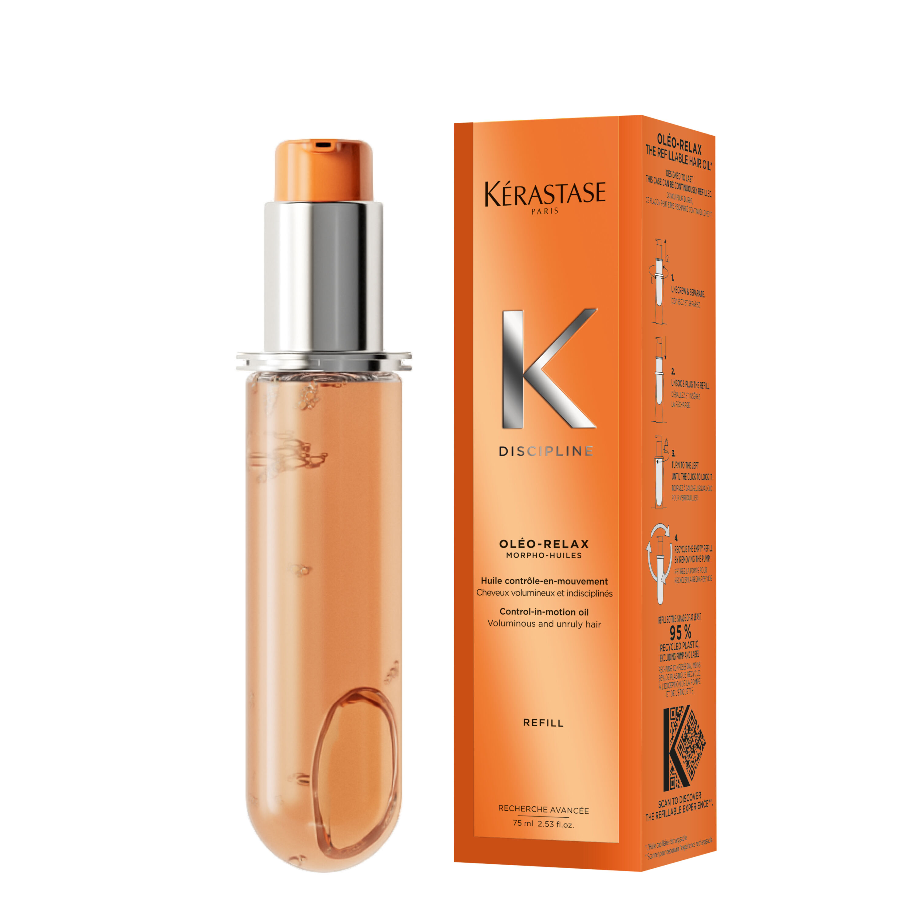 ACEITE OLEO-RELAX ANTI-FRIZZ RECARGA