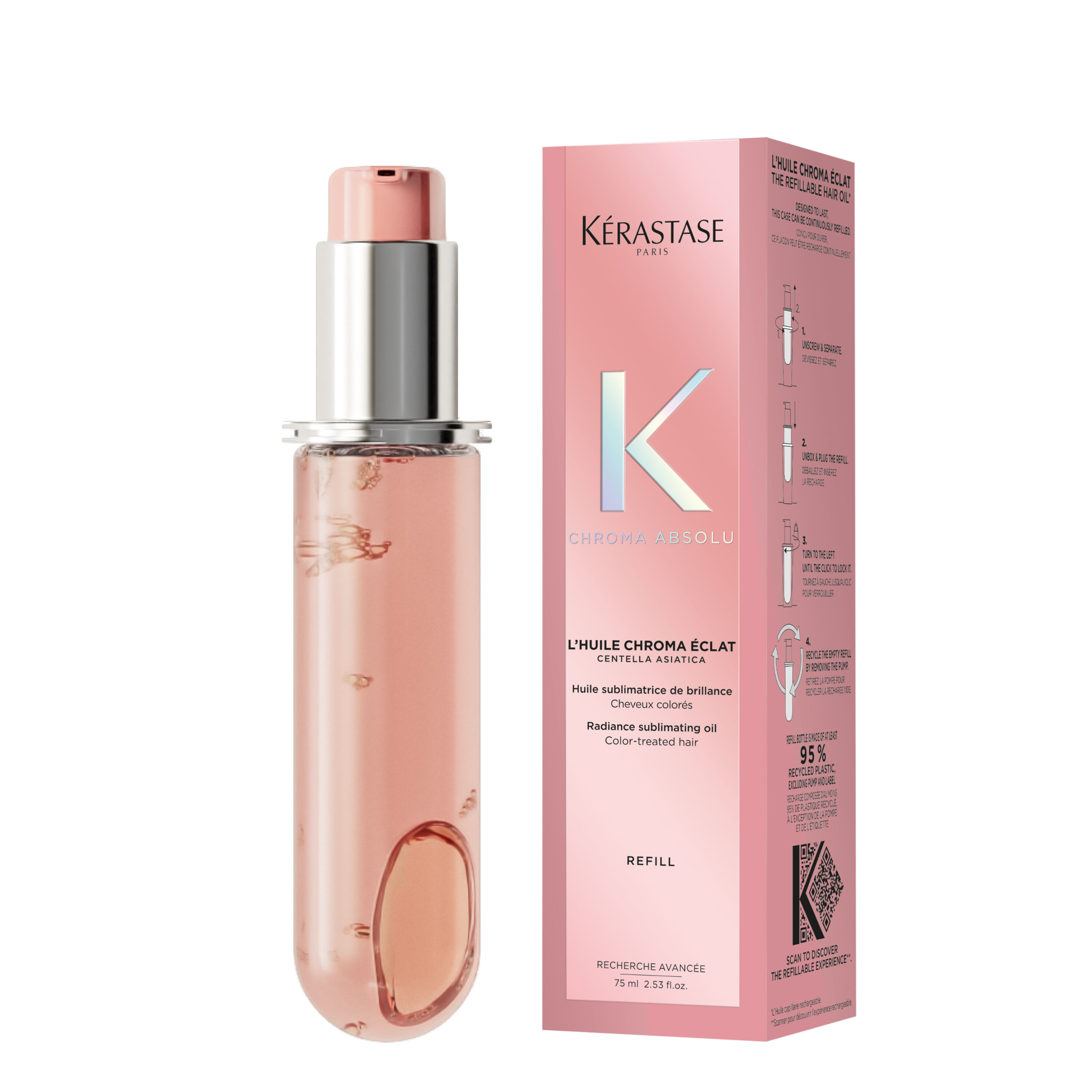 ACEITE COLOR VIBRANTE CHROMA ECLAT RADIANCE RECARGA