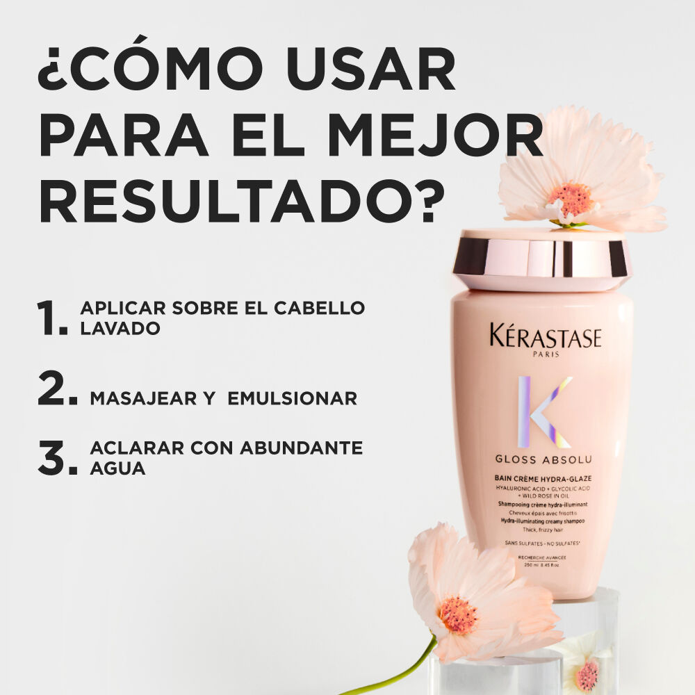 Shampoo Bain Creme Hydra-Glaze