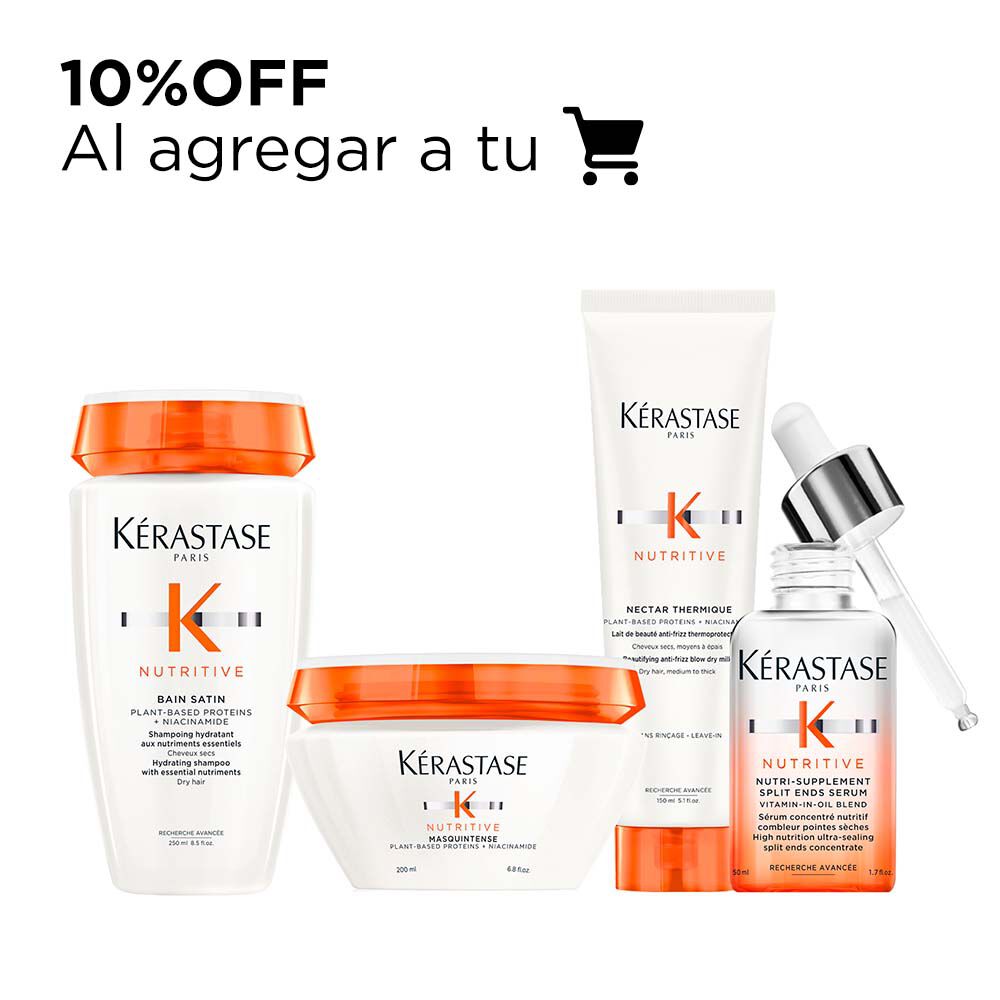 RUTINA NUTRITIVA PARA CABELLO MUY SECO, FINO A MEDIO