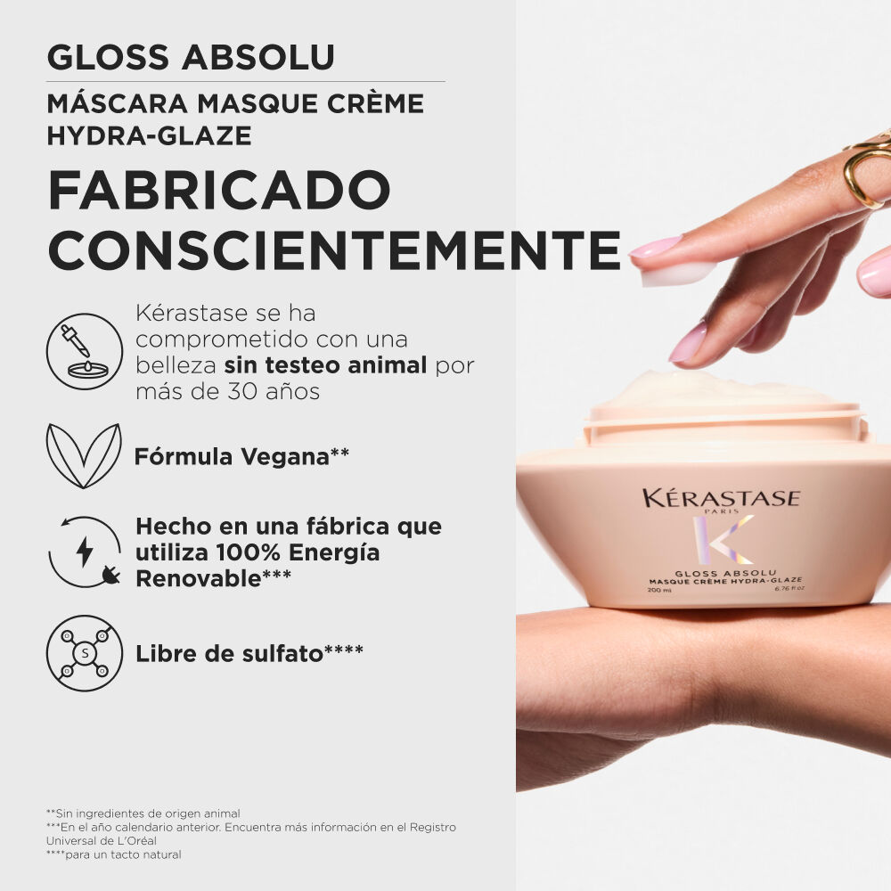 Mascara Masque Creme hydra-glaze Kerastase