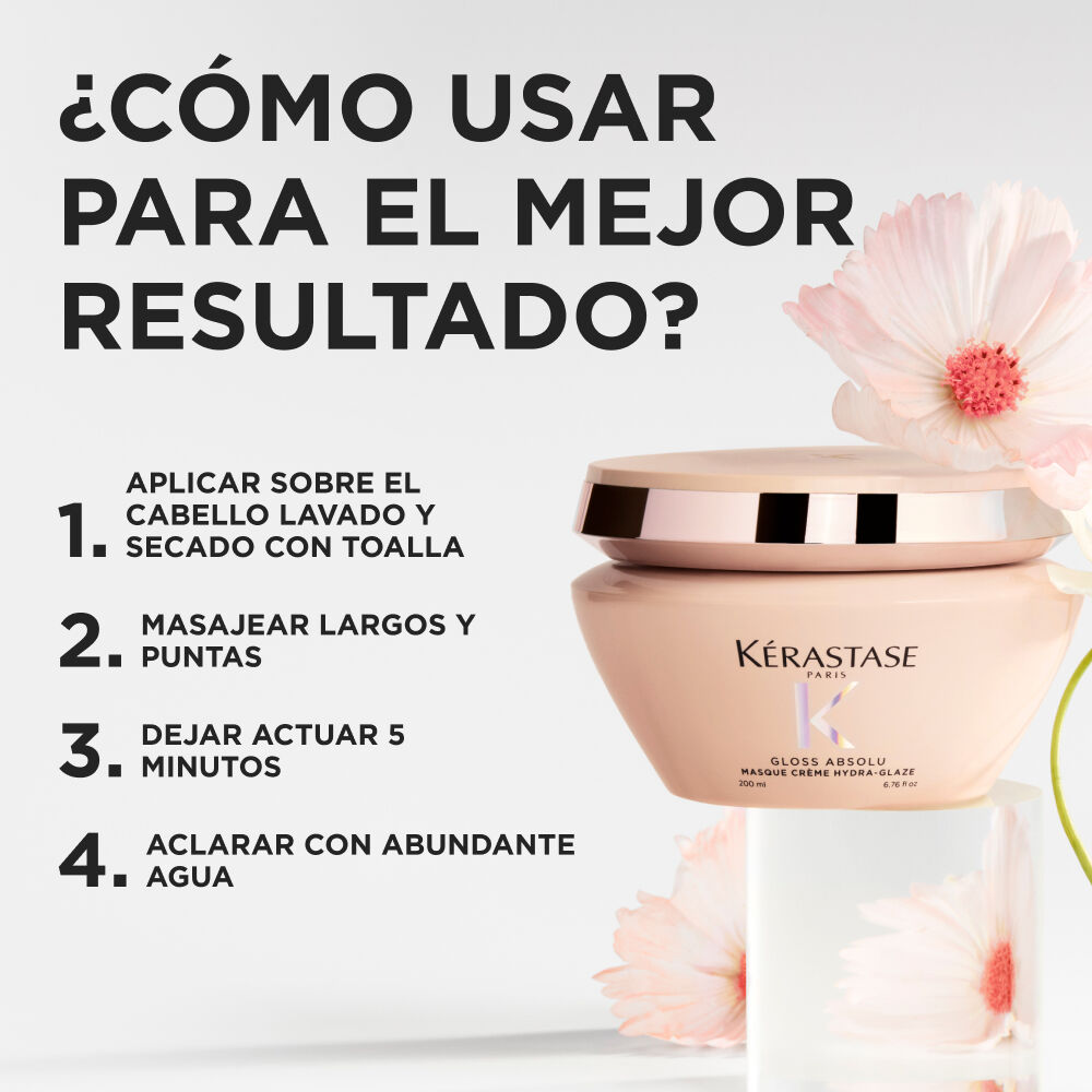 Mascara Masque Creme hydra-glaze Kerastase