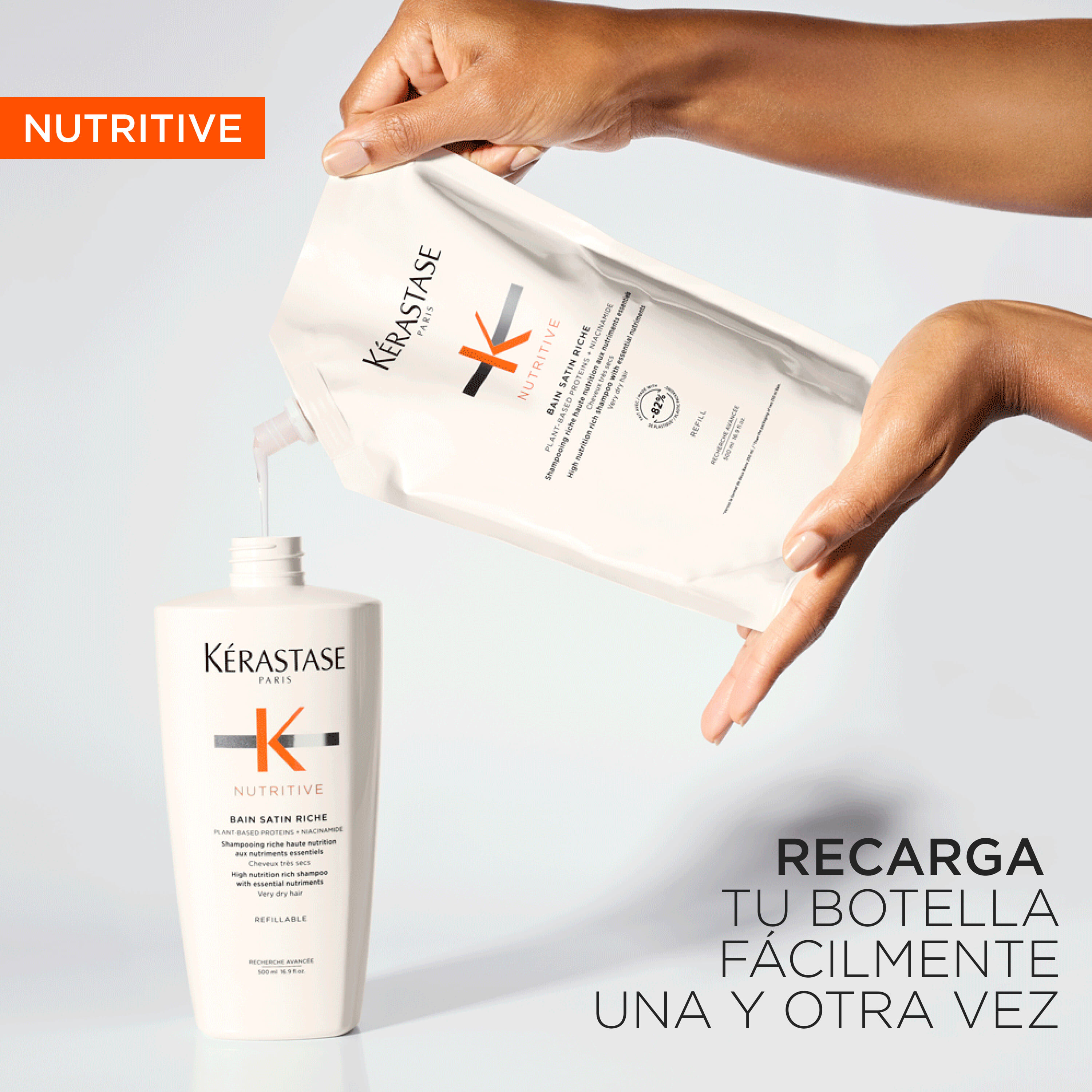 SHAMPOO BAIN SATIN RICHE RECARGA
