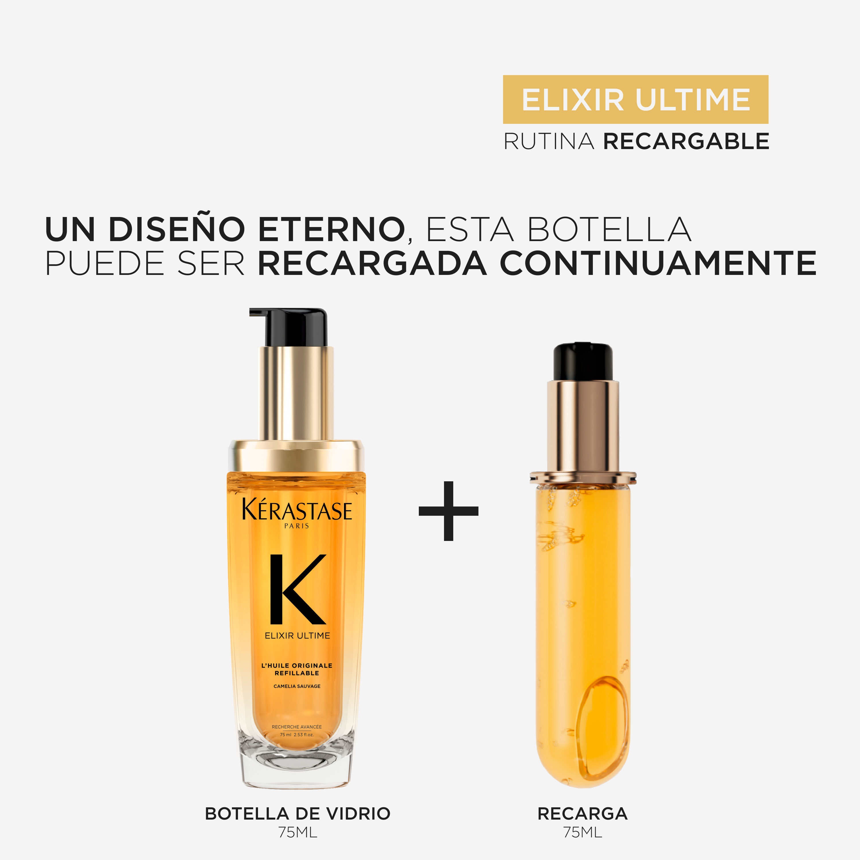 ACEITE L’HUILE ORIGINAL + RECARGA