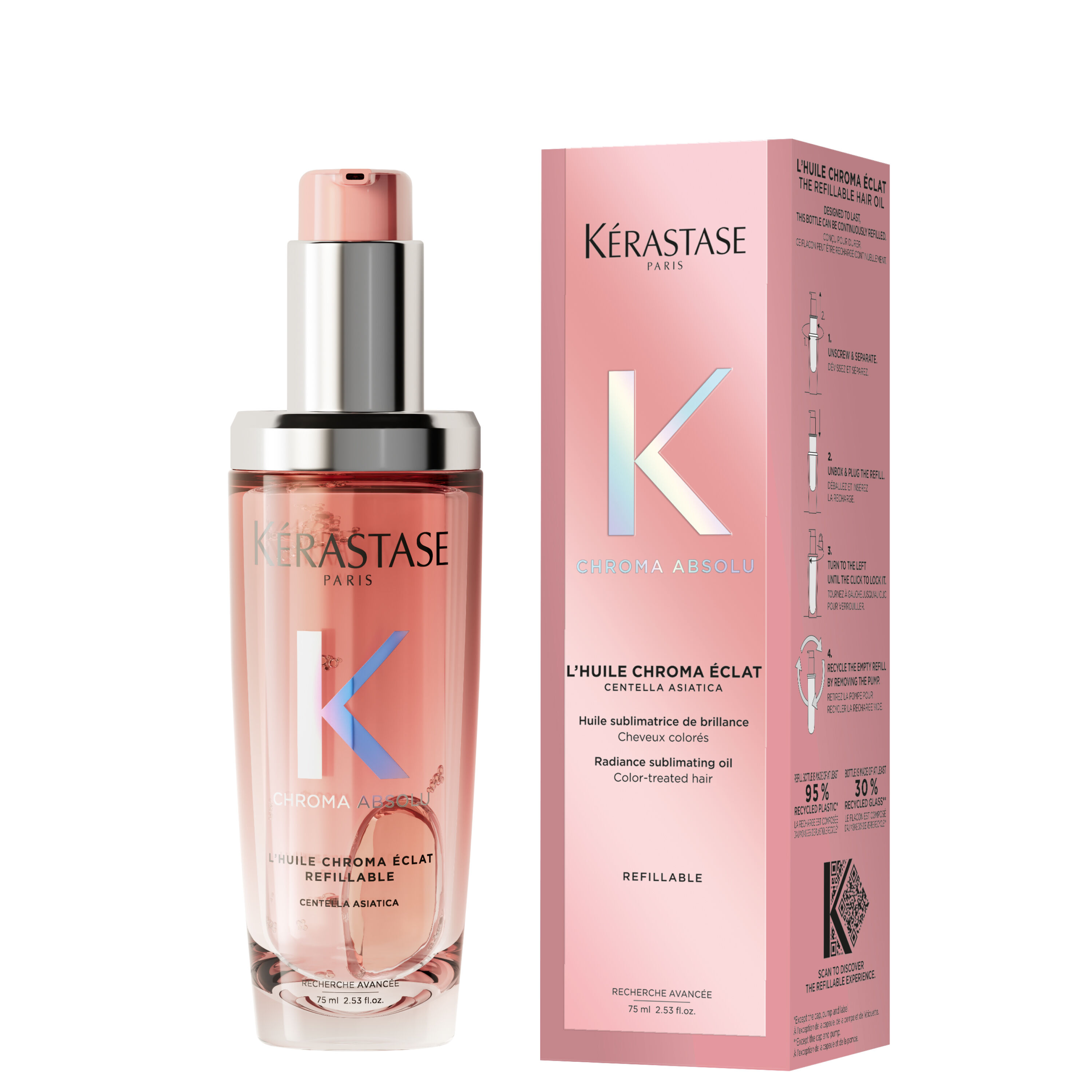 ACEITE COLOR VIBRANTE CHROMA ECLAT RADIANCE RECARGABLE