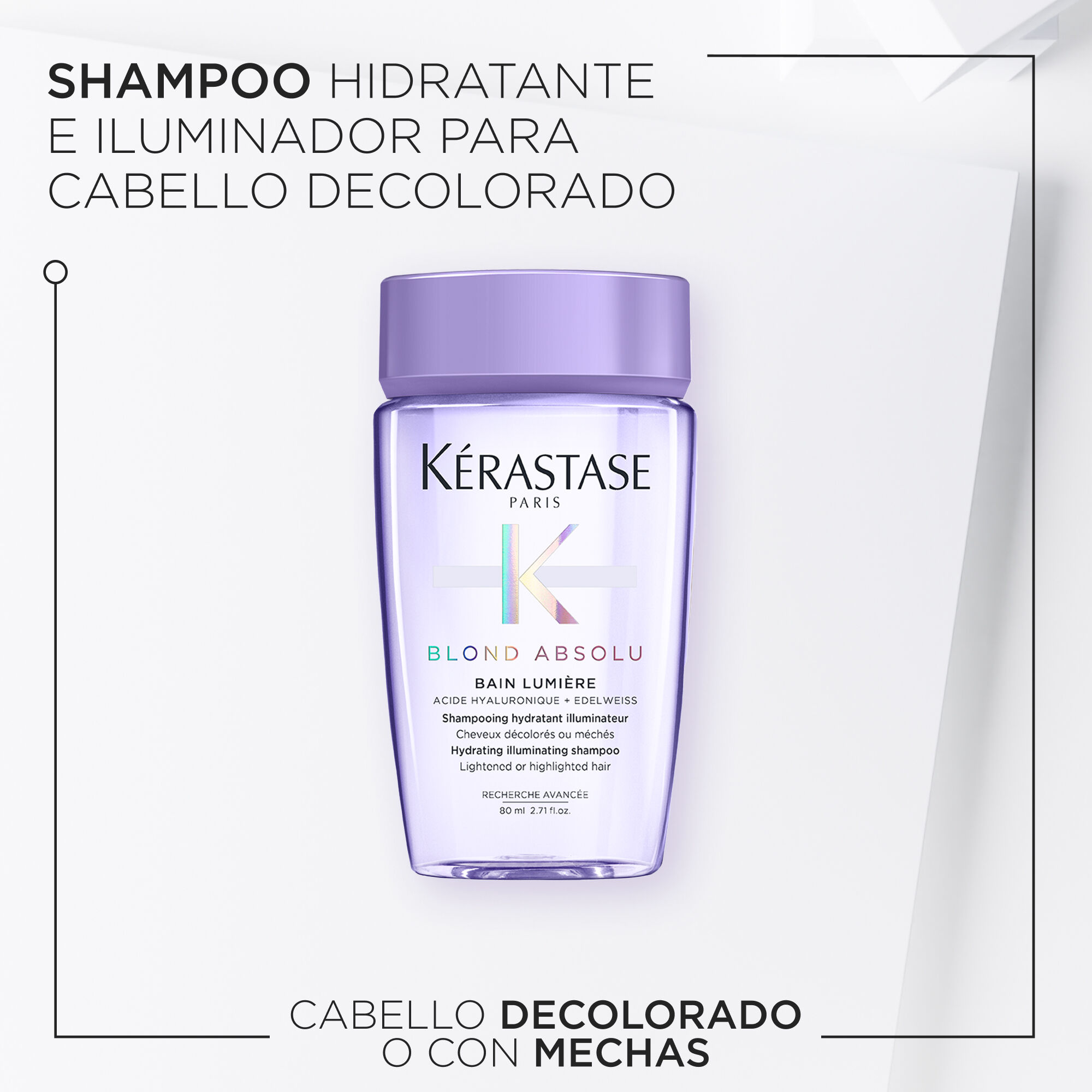 Shampoo Bain Lumiere 80ML